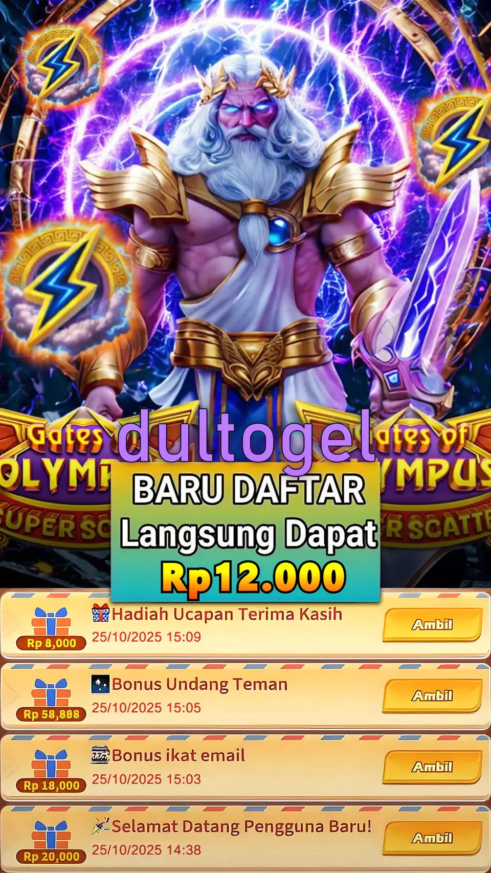 dultogel Tangkapan Layar - APK Resmi
